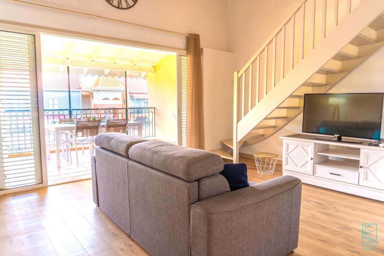 Superbe Appartement En Duplex En Residence - Caye D'Argent Le Gosier  Luaran gambar
